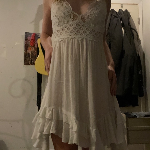 Free people white fairy dress - Picture 1 of 4